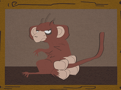 The four-assed monkey